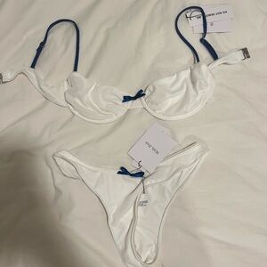 Brand new With Jean Bikini - top & bottom size M